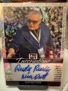 Rudy Ruettiger Autographed Sports Trading Card - Picture 1 of 2