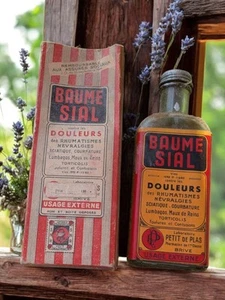 Alte Apothekendose und -flasche - Sial Balsam - Bild 1 von 3