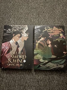 Ballad of Sword and Wine Qiang Jin Jiu 2, Paperback & The Scum Villain Self Savi - Picture 1 of 2