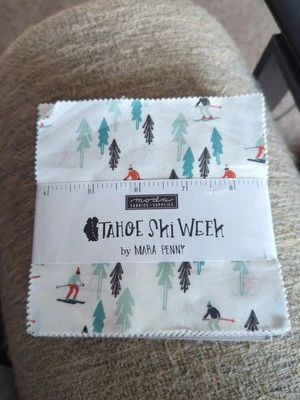 Moda's Tahoe Ski Week Charm Pack (42-5" Squares. Mara Penny) - Image 1 of 4