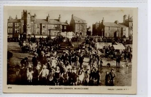(Gc8203) RPPC, Childrens Corner, MORECAMBE, Lancashire 1921 - Imagen 1 de 4