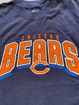 Reebok Chicago Bears Shirt Mens Blue Small S - Image 1 of 4