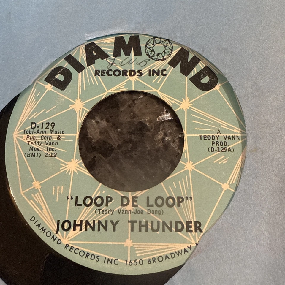 Johnny Thunder:Loop de loop/Don't be ashamed:US Diamond:1963 - Image 1 of 1
