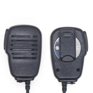 Walkie Talkie altoparlante impermeabile microfono PTT per radio ICOM/Yaesu/Cobra - Foto 1 di 6