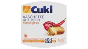 Lotto Cuki Vaschette Alluminio Doppia Forza 600 pz (Vaschette 12pz l'una) - Foto 1 di 2