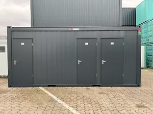 20 ft WC Container D / H / Rollstuhlabteil - Bild 1 von 9