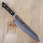 3577 Japanese Chef Knife Gyuto - MIURA - Stainless ginsan -Brown handle - Size: