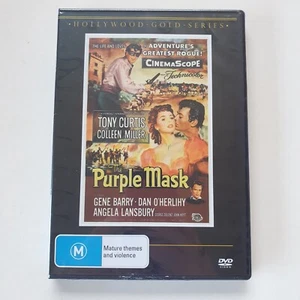 The Purple Mask (DVD, 1955) NTSC Region 4 (Tony Curtis, Angela Lansbury) SEALED - Picture 1 of 4