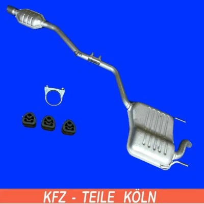 Mercedes 202 Classe C C180 1.8 Marmitta Centrale + Silenziatore Scarico - Immagine 1 di 2