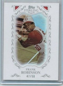 2009 Topps Sterling Frank Robinson Framed White Base #'ed 47/50