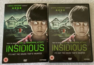 Insidious DVD 2011 Haunted House Horror Movie with Slipcover. Free Postage - Picture 1 of 3