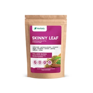 Herbaly Skinny Leaf Tea - 9 Superherbs - Picture 1 of 7