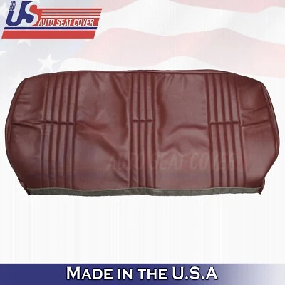 Cubierta de asiento de vinilo de banco techo delantero rojo para GMC Sierra C/K 1500 2500 3500 1998 Foto 1 de 3