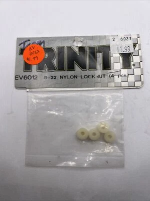 Vintage RC Trinity 6-32 Nylon Lock Nut (4pcs) EV6012 New In The Pack - Image 1 of 2