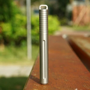TWOSUN Mini Titanium Alloy Portable Keychain Ball Pen Outdoor EDC Signature Pen - Picture 1 of 10