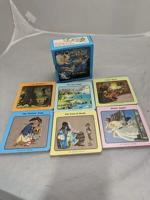 Little Treasury of Peter Pan and Wendy - J.M. Barrie 6 BOOKS in Box 1990 boxset - Image 1 of 4