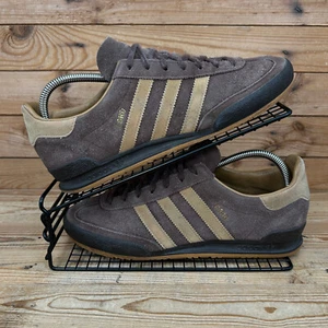 Adidas Trainers Mens Size UK 8 Originals Cord Brown Beige Suede Casuals Shoes - Picture 1 of 13