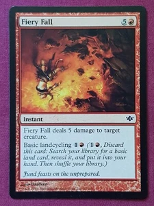Magic The Gathering CONFLUX FIERY FALL red card MTG - Bild 1 von 2