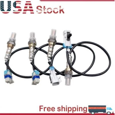 4x Sensor de Oxigênio Up&Downstream Para 2008-2013 Chevrolet Silverado GMC Sierra 1500 - Imagem 1 de 4