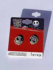 DISNEY The Nightmare Before Christmas Jack Skellington Earrings NEW (JB34) - Picture 1 of 2