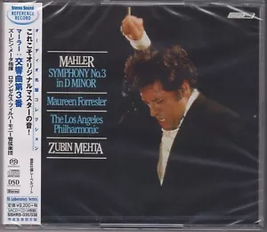 SACD Mahler Symphony No. 3 Zubin Mehta Stereo Sound SSHRS-035/038 4-Disc Set New - Imagen 1 de 7