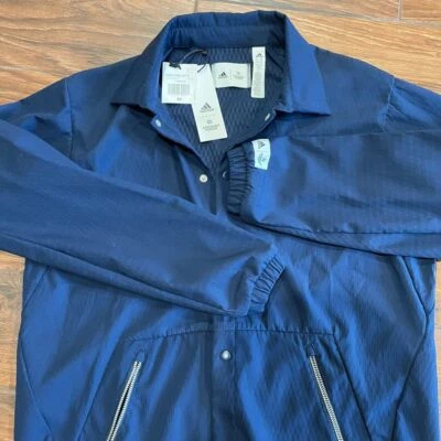 Adidas x Reigning NWT Champ Women's Jacket BQ8979 Navy Blue Medium Windbreaker - Image 1 of 4