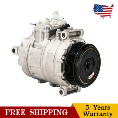 Compresor y embrague de aire acondicionado para Mercedes-Benz GL/ML320 350 450 R320 350 2000-2012  Foto 1 de 4