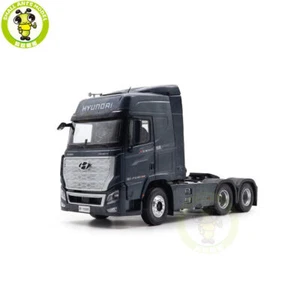 1/24 Hyundai XCIENT Truck Trailer Blue Diecast Model Toys Car - Picture 1 of 17
