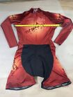 Borah teamwear womens long sleeve cycling skin suit XLarge XL (7754-13)