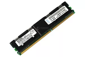 46C7421 IBM MEMORY 1GB 1RX8 PC2 5300F DDR2 - 46C7418, 43X5059, NT1GT72U89D2BD-3C - Picture 1 of 7