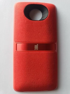 Red JBL SoundBoost 2 Moto Mod Speaker for Motorola Moto Z Phones - Image 1 of 4