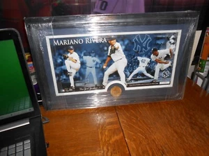 NY YANKEES FRAMED MARIANO RIVERA MEDALLION PHOTO COLLAGE 221OF 2500 BRAND NEW FS - Picture 1 of 10