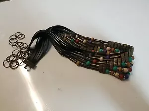 Vintage Boho Beaded Belt 28 Inch - Picture 1 of 2