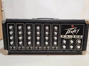 RARO amplificatore mixer Peavey PA- 300 serie 300. Amplificatore 6 canali - PA SYSTEM - Foto 1 di 8