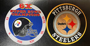 Pittsburgh Steelers Tribute Coin 6X Super Bowl Champions ￼-NFL-