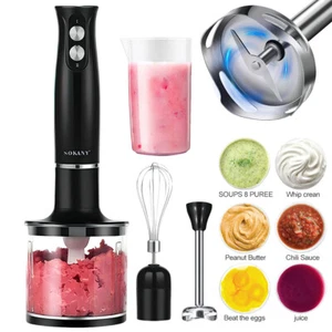 4IN1 Hand Blender Stabmixer Multifunktional Handmixer Elektrische Pürierstab - Bild 1 von 22