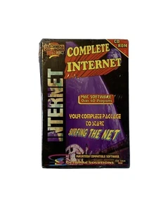 Complete Internet CD Rom Retro by Software Solutions for Mac Sealed Vintage - Picture 1 of 5