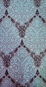 TWO Individual Paper Guest Decoupage Napkins - 2206 Turquoise Pattern - Bild 1 von 2