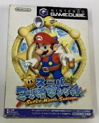 Nintendo Game Cube Super Mario Sunshine Japan w/ Box 0140 SP - Image 1 of 4