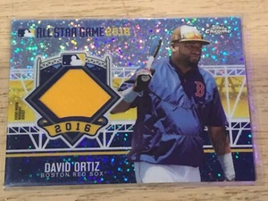 DAVID ORTIZ BIG PAPI 2016 TOPPS CHROME UPDATES SPARKLE ALL STAR GAME JERSEY HOF - Picture 1 of 2