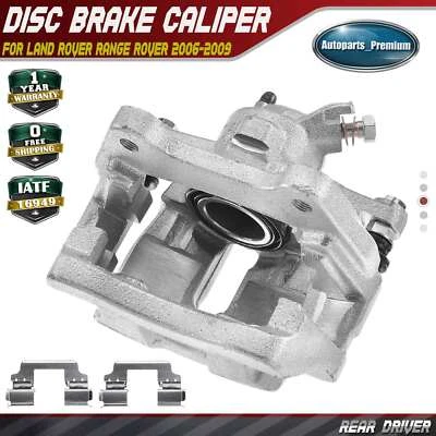Pinza de freno trasera del lado del conductor con soporte para Land Rover Range Rover 2006-2009 Foto 1 de 4