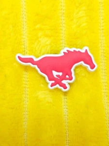 SMU Mustangs Croc Shoe Charm – Fan Gift, -Inspired Accessory - Picture 1 of 1