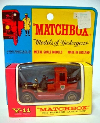 Matchbox MoY Y-11B Packard Landaulet in USA Blisterpackung - Bild 1 von 3