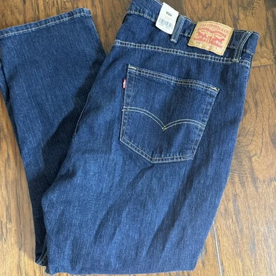 Levi’s Men’s 511 Slim Flex Fit Dark Wash Blue Jeans 46x30 NWT Big Tall - Image 1 of 4