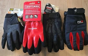 Craftsman Acryl Latex Thermo gefüttert kaltes Wetter und andere sortiert x 4 Neu XL - Bild 1 von 5