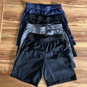 4 - All In Motion Black Athletic Shorts Boys Size XL 14 - Picture 1 of 7