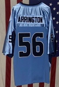 NFL All Star Lavar Arrington #56 Trikot 2XL Blau Reebok Mesh Patch Style - Bild 1 von 3