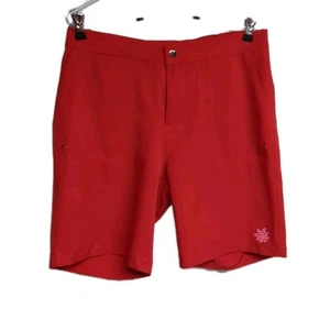 NWT UV Skinz Swim Shorts Men Medium Trunks Swimwear UPF 50+ Sunwear Red Beach M - Picture 1 of 9