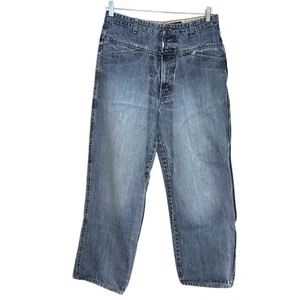 Vintage Y2K Marithe Francois Girbaud Jeans Herren 33M Blau Wide Leg Baggy - Bild 1 von 3