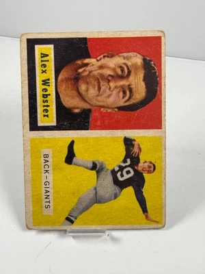 1957 Topps - Alex Webster #121 - Image 1 of 2
